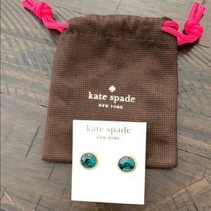 Kate Spade Emerald Studs